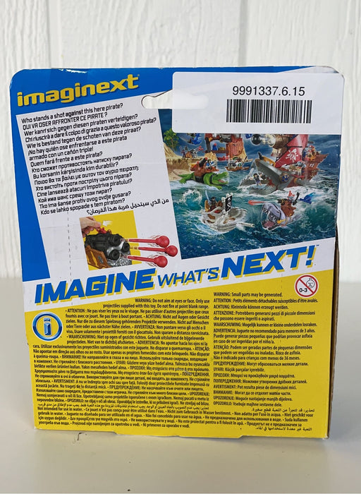 secondhand Fisher Price Imaginext Facet Jones & Triple Cannon