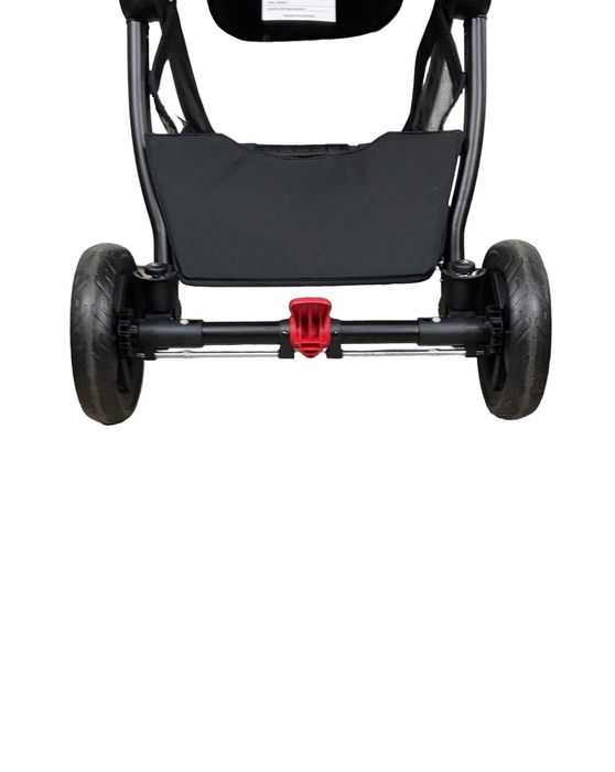 Mompush Ultimate 2 Baby Stroller, Black with Black Frame, 2023