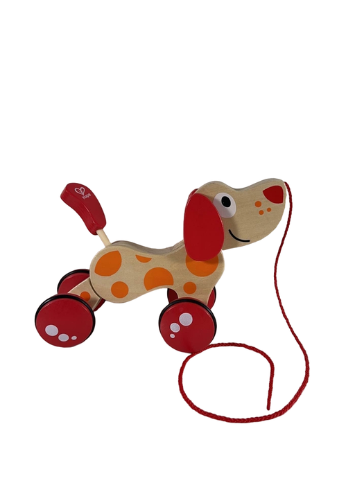 used Hape Pepe Pull Along Toy