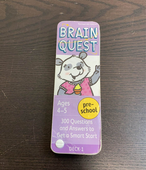 secondhand Brain Quest Q&A Cards