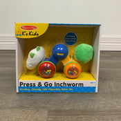 used Melissa & Doug Press & Go Inchworm