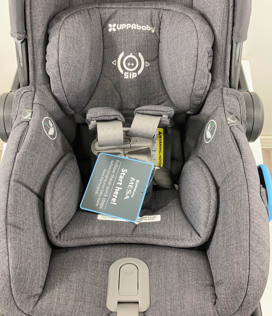 UPPAbaby MESA Infant Car Seat, Jordan (Charcoal Melange), 2021