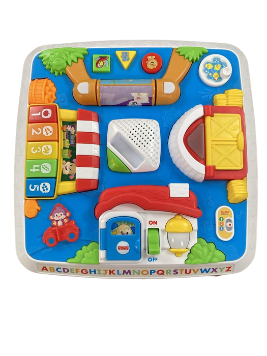used Fisher Price Laugh & Learn Learning Table, Puppy & Friends