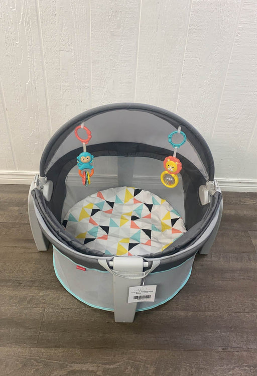 used Fisher Price On-the-Go Baby Dome, Windmill