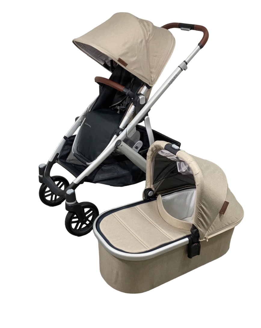 UPPAbaby VISTA V2 Stroller, 2022, Declan (Oat Melange)