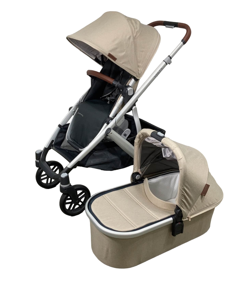 uppababy vista 2 declan UPPAbaby VISTA V2 Stroller, 2022, Declan (Oat Melange)
