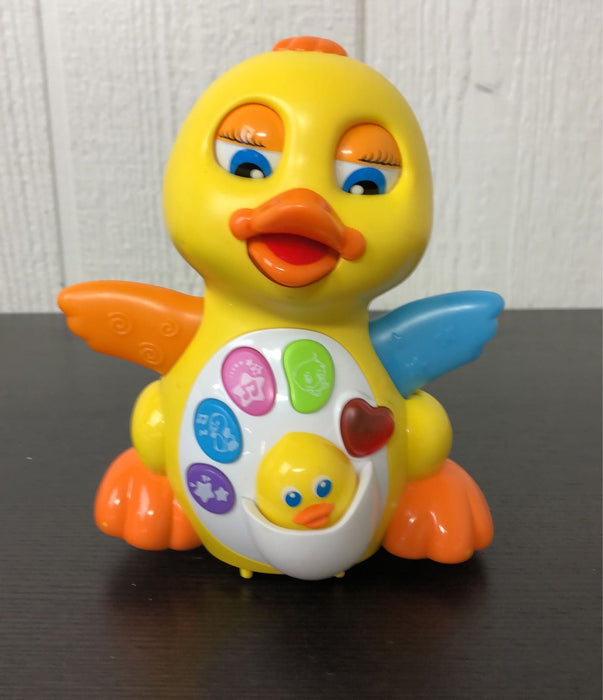 secondhand Cheerwing Woby Musical Flapping Yellow Duck