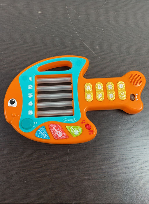 used Infantino Lights & Music Learning Fish Guitar