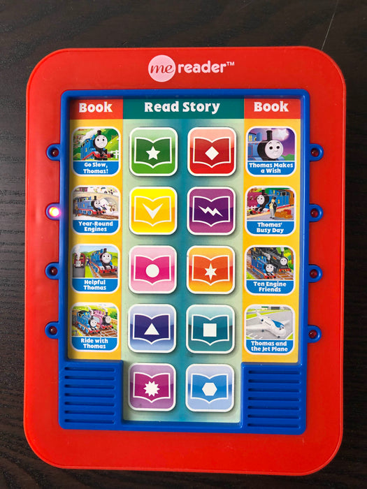 secondhand Thomas & Friends Me Reader Electronic Reader and 8-Book Library