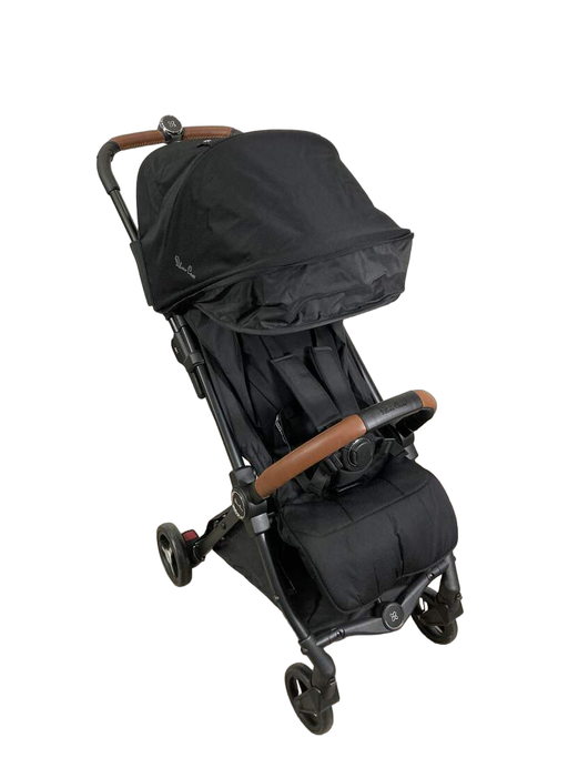 used Silver Cross Jet 3 Super Compact Stroller, 2022, Black