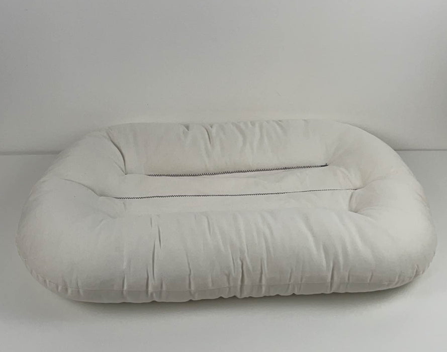 used Snuggle Me Organic Sensory Infant Lounger, Natural