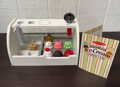 secondhand Melissa & Doug Wooden Scoop & Serve Ice Cream Counter