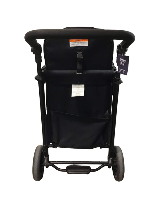 Wonderfold W2 Original Multifunctional Double Stroller Wagon, 2021, Black, (Canopy Not Included)