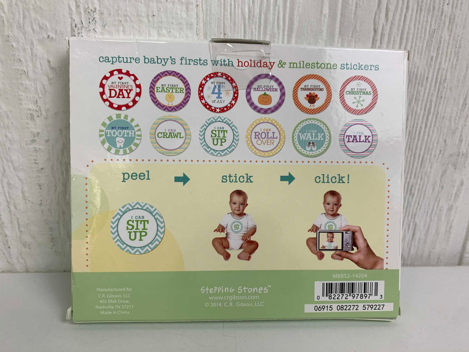 secondhand Stepping Stones Baby’s First Holidays and Milestones Belly Stickers