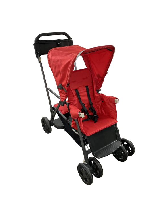 used Joovy Caboose Ultralight Graphite Stroller, 2015, Red