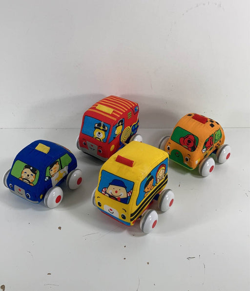 secondhand Melissa & Doug K’s Kids Pull-Back Vehicle Set