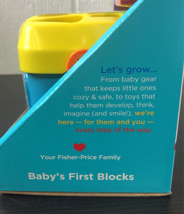 secondhand Fisher Price Baby's First Blocks