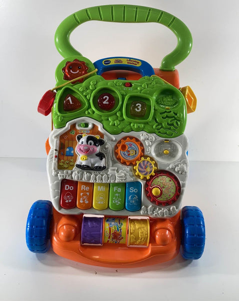 VTech Sit-To-Stand Learning Walker, Orange