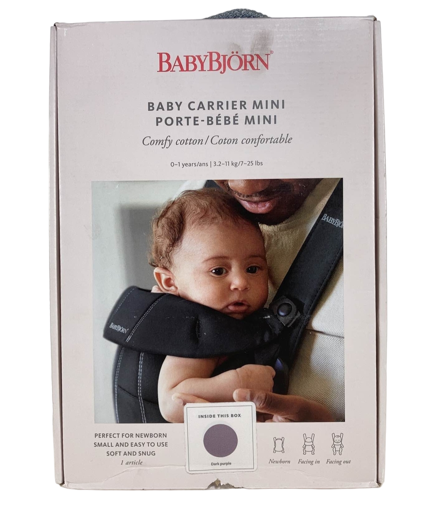 BabyBjorn Baby Carrier Mini Dark Purple