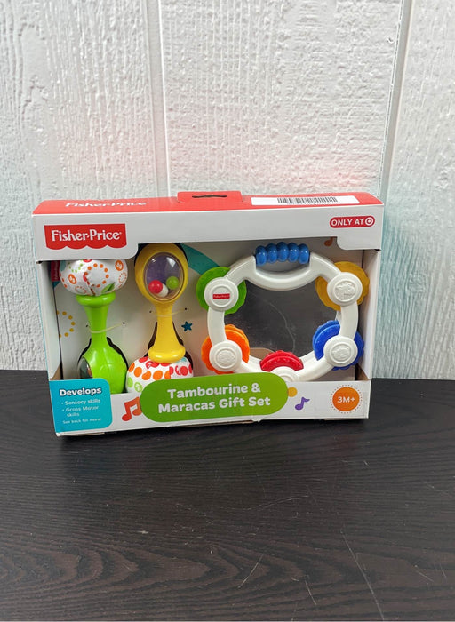 used Fisher Price Tamborune and Maracas