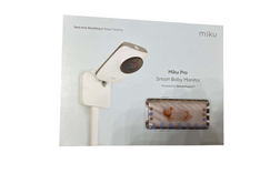 used Miku Pro Smart Baby Monitor with Wall Mount