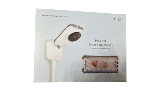 used Miku Pro Smart Baby Monitor with Wall Mount