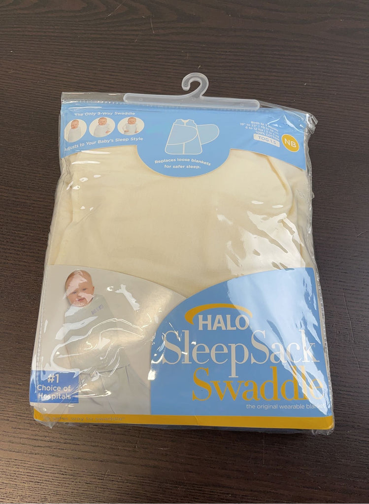 Halo Organic SleepSack Swaddle, NB, Natural