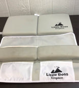 secondhand Little Boss Kingdom Baby Bath Kneeler and Elbow Rest Pad Set