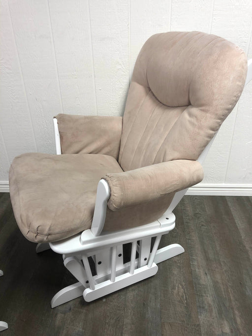 secondhand Shermag Glider And Ottoman