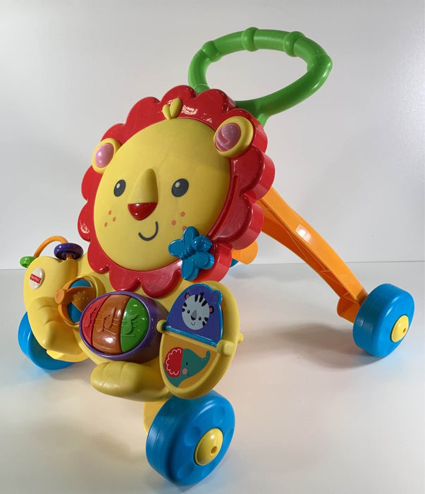 used Fisher Price Musical Lion Walker