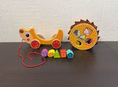 secondhand Cossy Shape Sorter Pull Along Toy