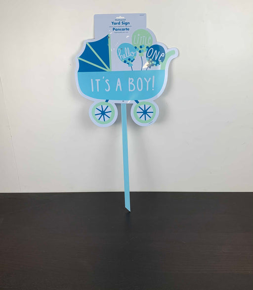 used Baby Announcement Yard Sign, It’s A Boy