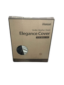 used Manito Elegance Plus Stroller Weather Shield Rain Cover, Grey