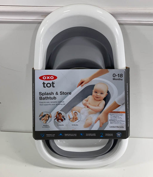 used OXO Tot Splash & Store Baby Bathtub