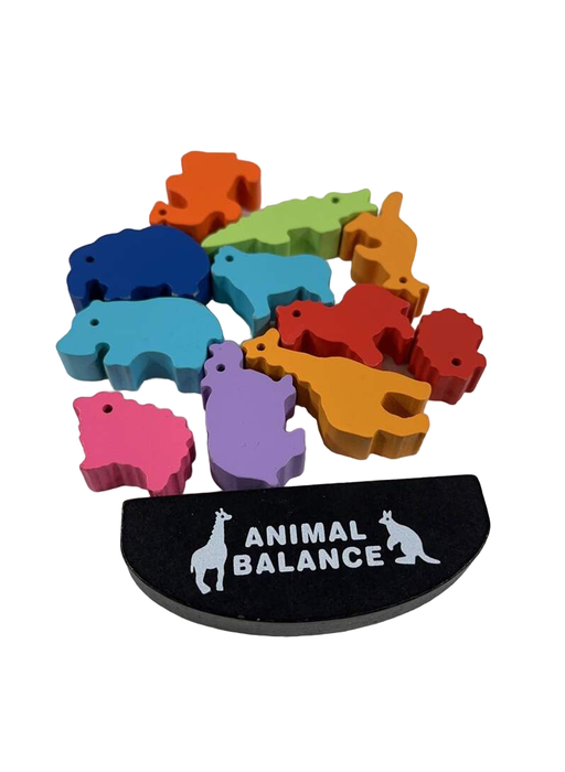 used Pjdrllc Animal Balance Stacking Blocks