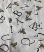 Shop Burt's Bees Baby Organic Cotton Burp Cloths 5 Pack, Whimsy at GoodBuy Gear