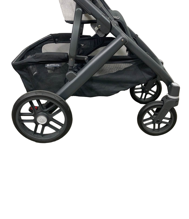 secondhand UPPAbaby VISTA V2 Stroller, 2022, Anthony (White & Grey Chenille)