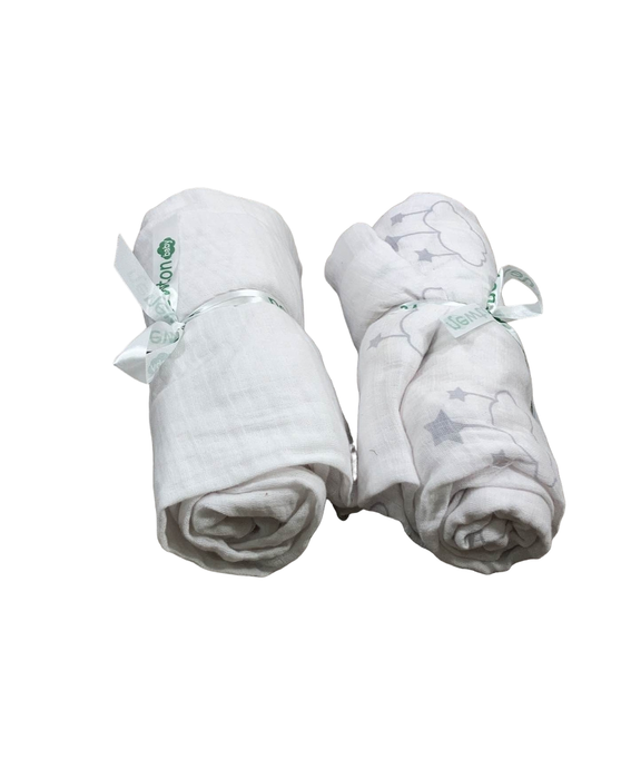 used Newton 2 Pack Mini Crib Sheets