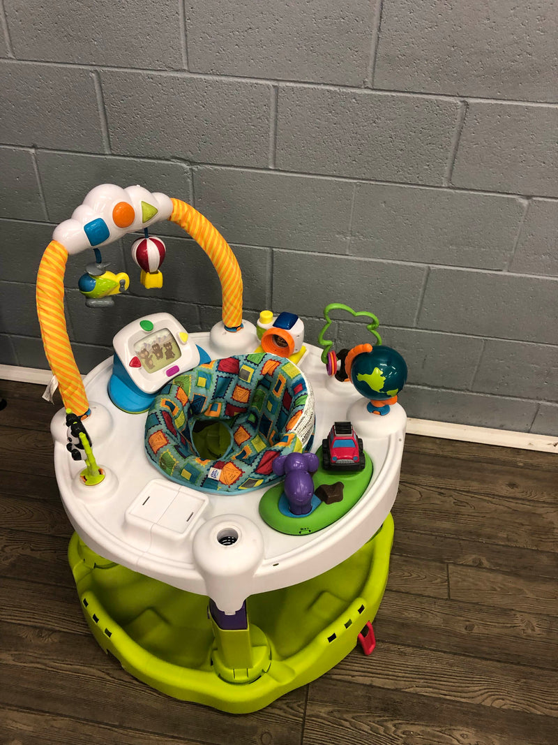 Evenflo ExerSaucer Triple Fun Active Learning Center World Explorer