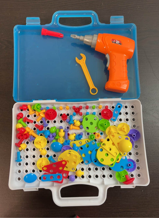 used Mosaic Puzzle Toy with Electric Drill