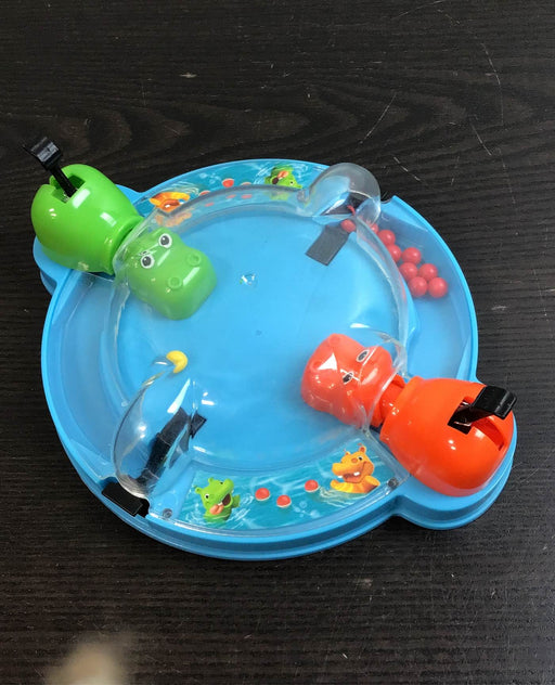 used Hasbro Hungry Hippos Grab And Go Game