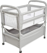 Shop Arm's Reach Clear-Vue Co-Sleeper, Grey at GoodBuy Gear