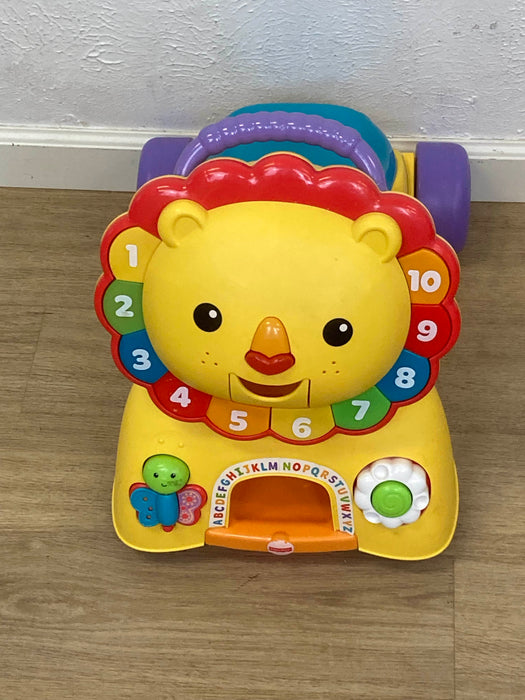 secondhand Fisher Price 3-in-1 Sit, Stride, and Ride Lion Toy
