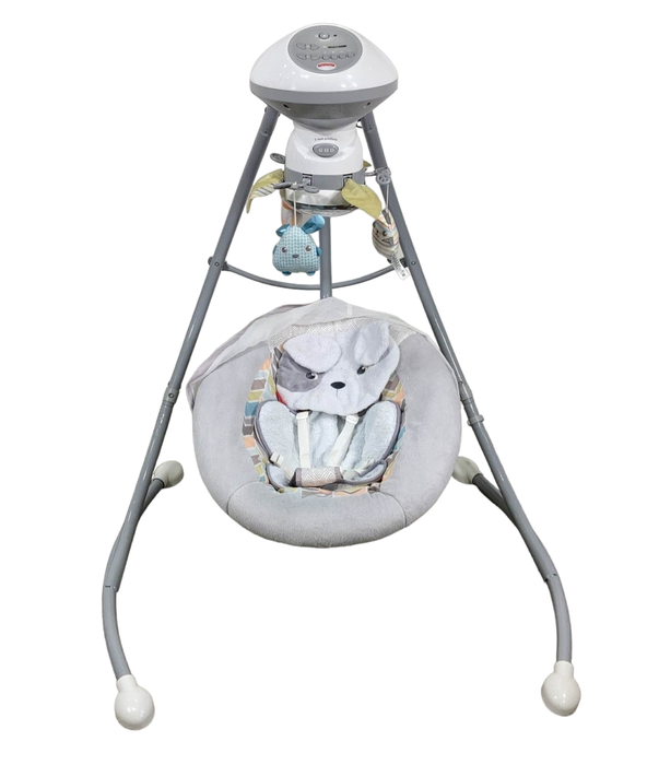 used Fisher Price Cradle 'n Swing, Sweet Snugapuppy Dreams