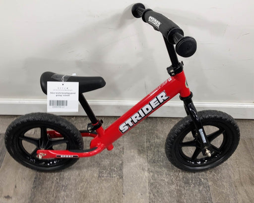 secondhand Strider Balance Bike 12 Sport, Red