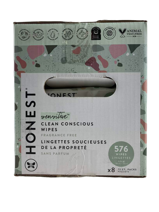 secondhand Honest Company Wipes 576-Count, Sensitive