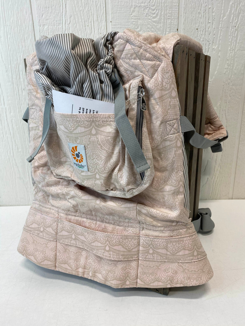 Ergobaby Original Organic Baby Carrier, Rose Harmony