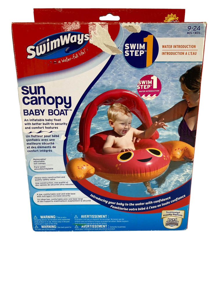 SwimWays Sun Canopy Baby Boat