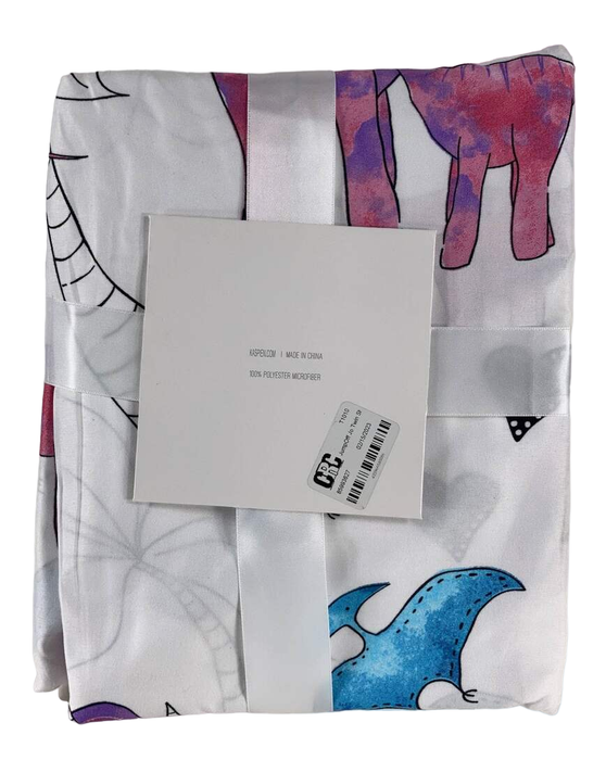 Shop JumpOff Jo Twin Sheet Set, Pink Dinosaur at GoodBuy Gear