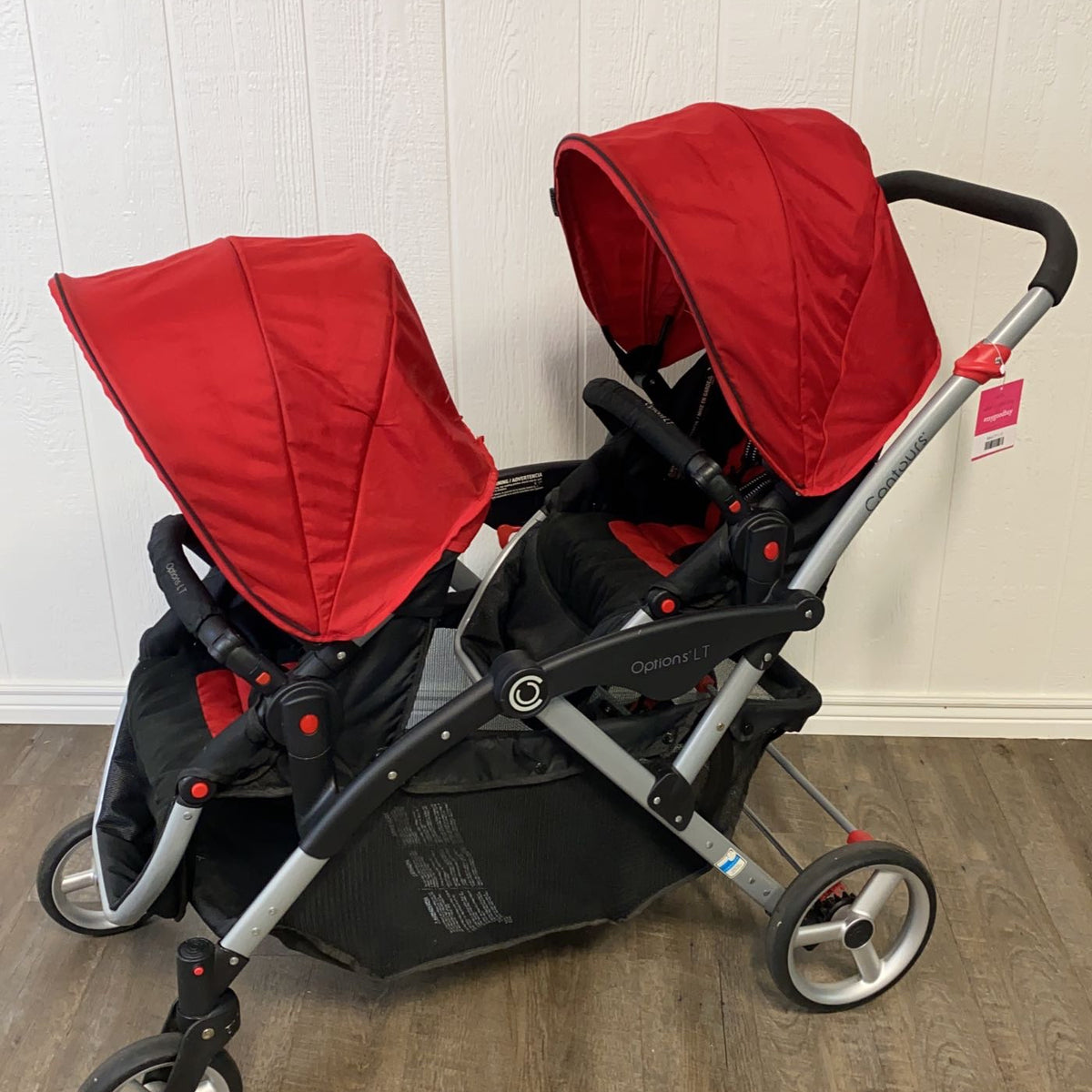 contours options lt tandem stroller crimson red Contours Options LT Stroller, 2015